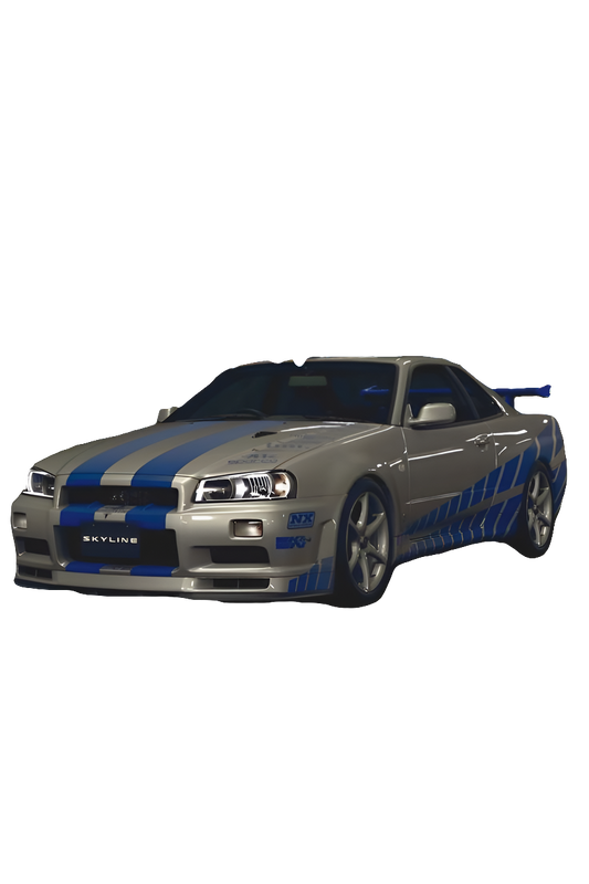 Nissan Shyline Car wall poster