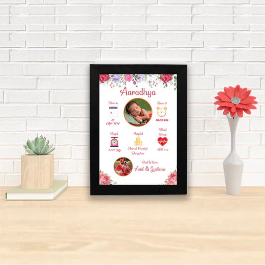 New born baby frame - Design 2