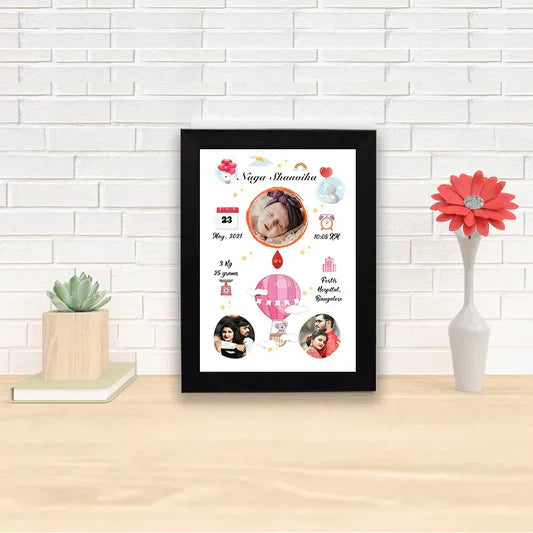 New born baby frame - Design 4