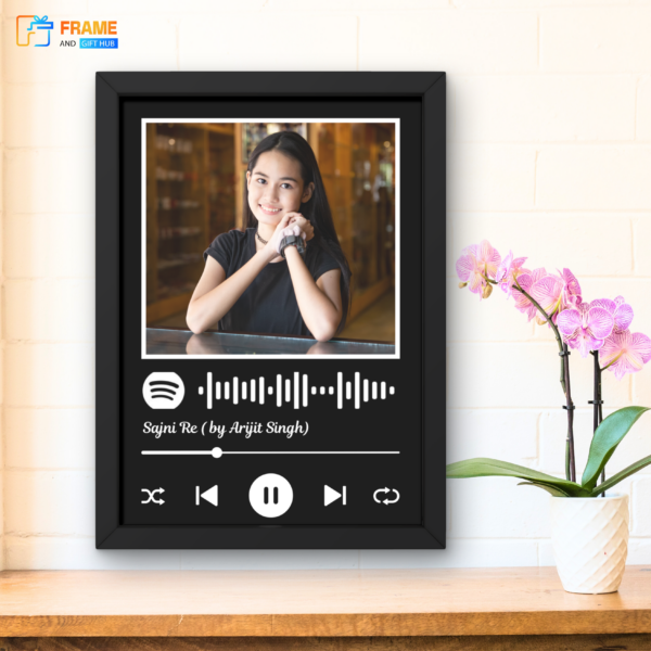 Music Photo Frame or a Spotify plaque