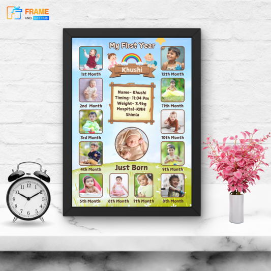 Baby First Year Frame -1