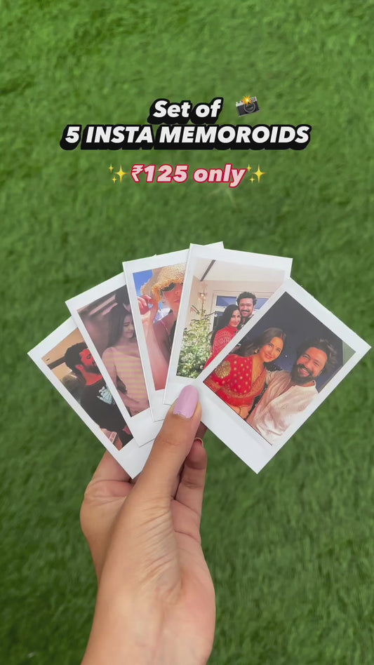 Set Of 5 Insta Memorid