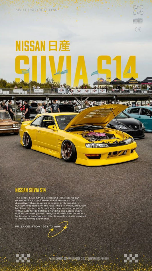 Nissan Suvia Car wall poster