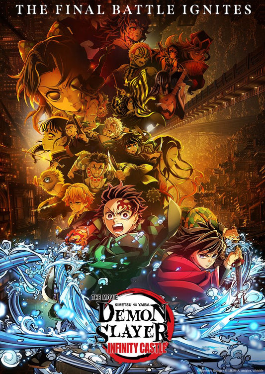 Demon Slayer anime A4 wall poster