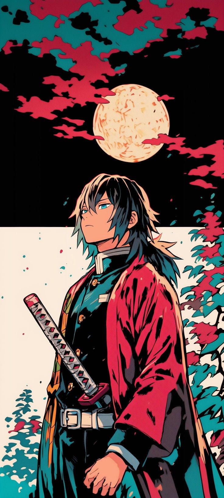 Demon Slayer anime A4 wall poster