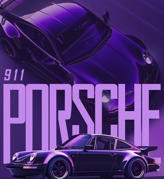 Porsche Car wall poster
