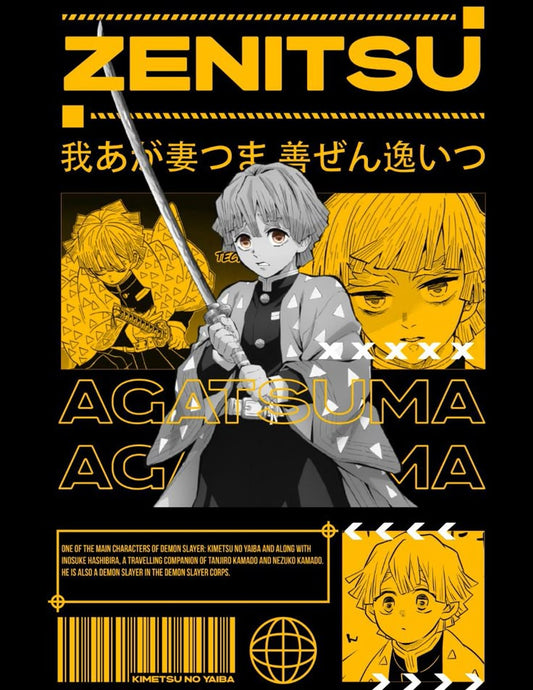 Demon Slayer anime A4 wall poster