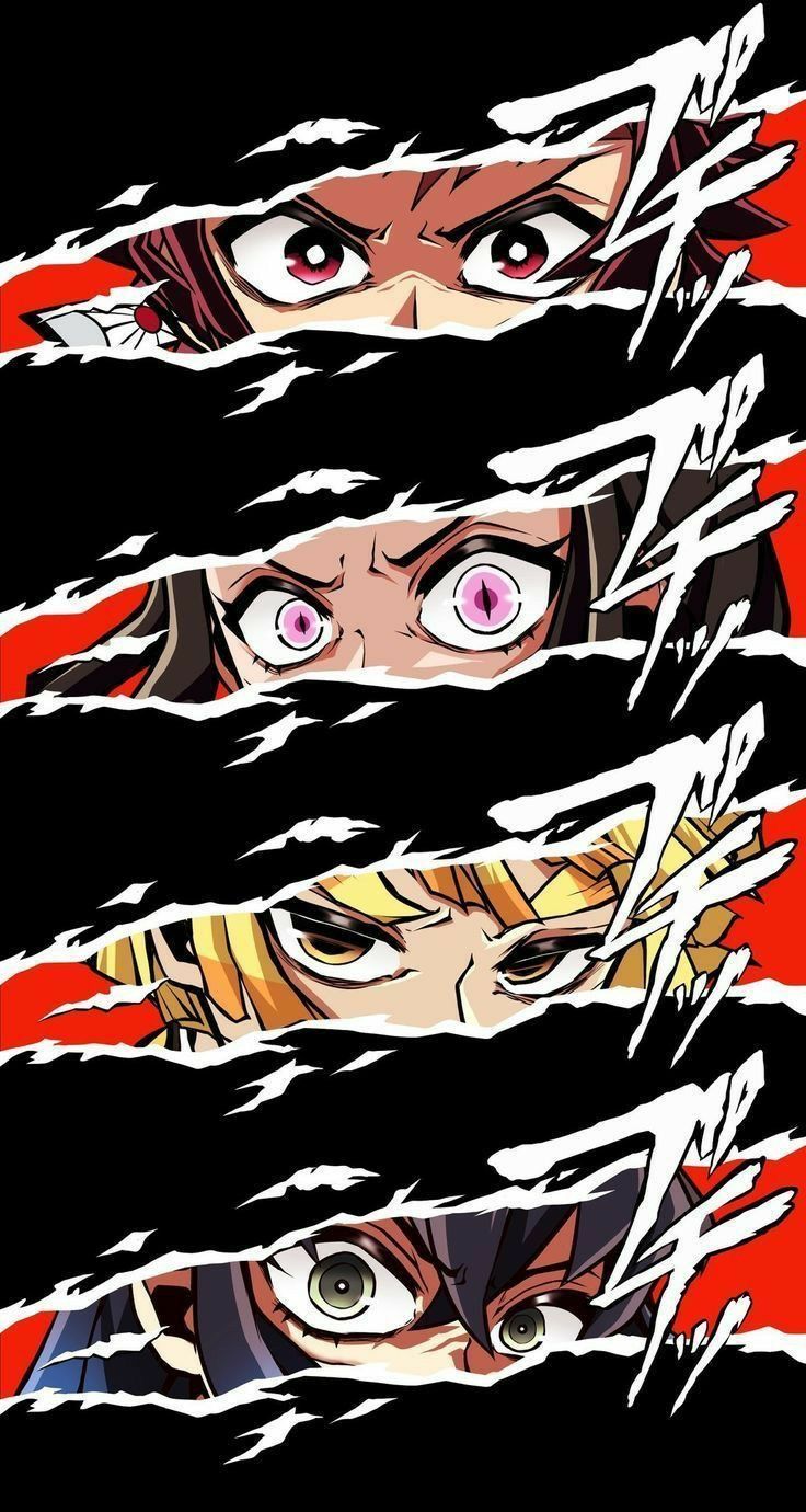 Demon Slayer anime A4 wall poster