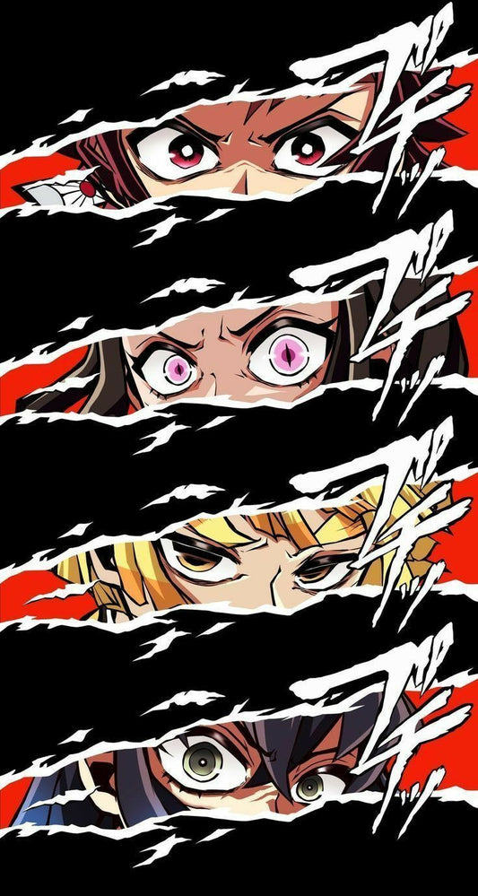 Demon Slayer anime A4 wall poster