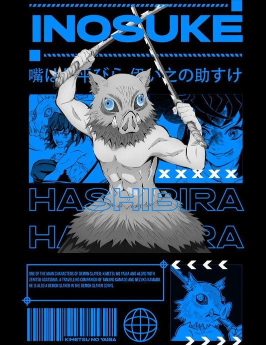 Demon Slayer anime A4 wall poster