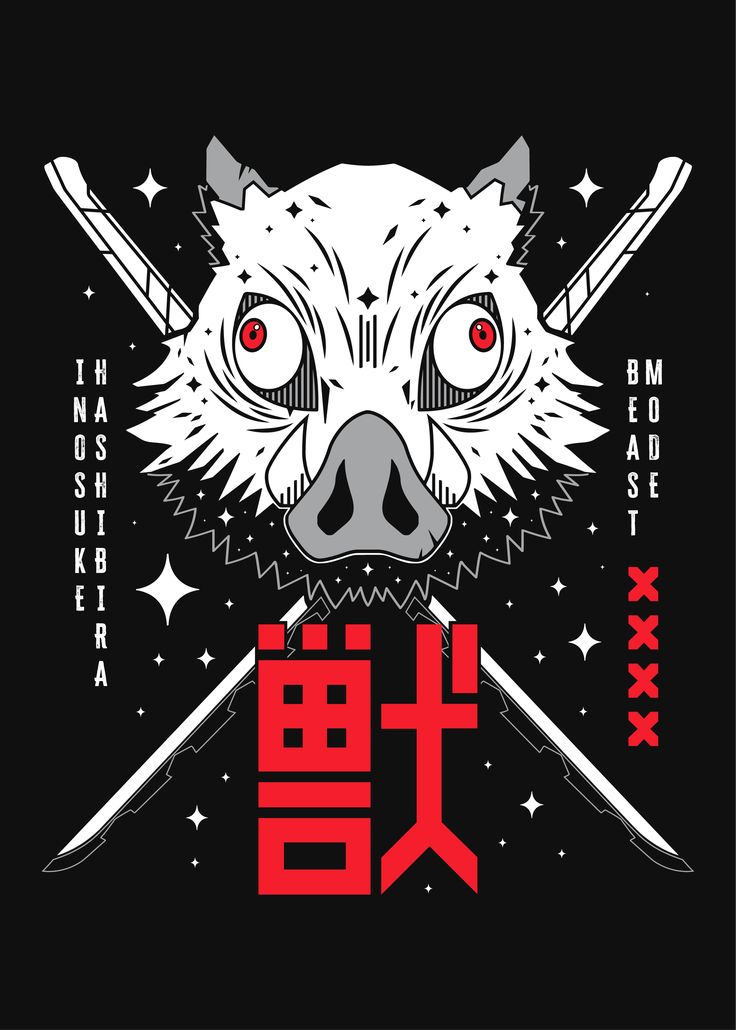 Demon Slayer wanted anime A4 wall poster