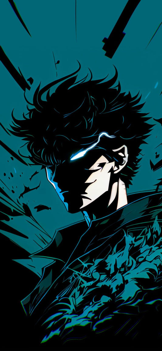 Solo leveling anime A4 wall poster