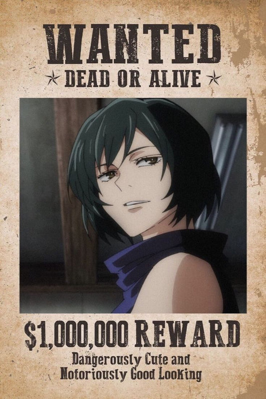 One piece anime wanted a4 wall poster